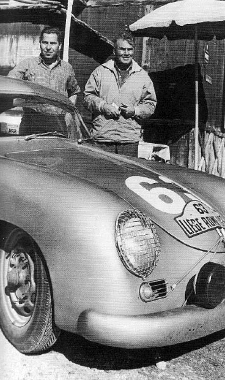 Paul Ernst Strähle i Hans Wencher – Porsche 356 1300 Super.