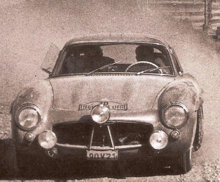 Willy Mairesse i Willy Genin – Mercedes Benz 300 SL W198.