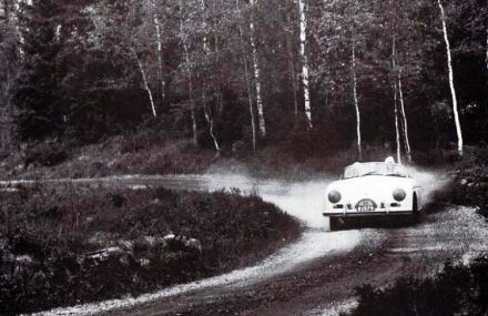 Allan Borgefors i Lars Sjöberg – Porsche 356 1600.