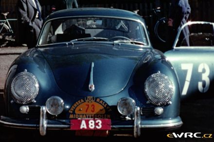 Gert Kaiser i Henry Ericson – Porsche 356 Carrera.