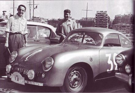 Robert Buchet i Claude Storez – Porsche 356 Carrera.