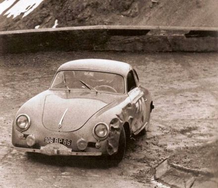 Robert Buchet i Claude Storez – Porsche 356 Carrera.