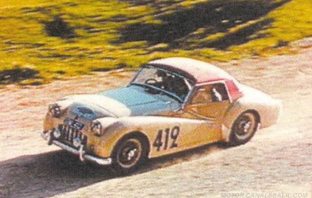 Maurice Gatsonides i Eddy Pennybacker – Triumph TR3.