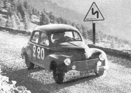 Robert Rastit i Jacques Tardieu – Peugeot 203.
