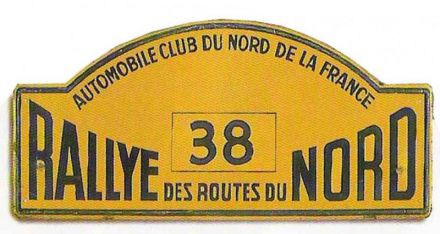 Rallye Routes du Nord - 1956r