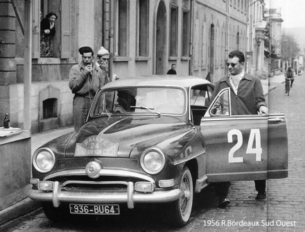 1 Rallye Bordeaux Sud-Ouest - 1956r.