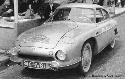 1 Rallye Bordeaux Sud-Ouest - 1956r.