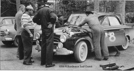 1 Rallye Bordeaux Sud-Ouest - 1956r.