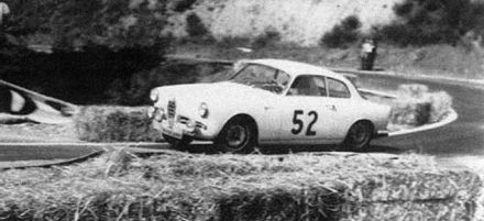Paul Frere i Scheld – Alfa Romeo Giulietta Sprint Veloce.