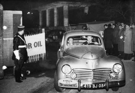 Rallye Lyon-Charbonnieres - 1956r