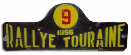 Rallye Touraine - 1956r