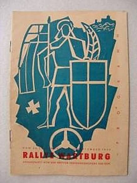 Rally Wartburg - 1956r