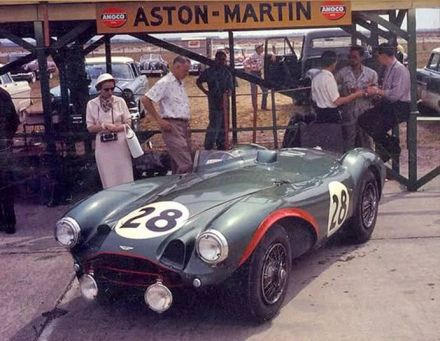 Reg Parnell i Tony Brooks – Aston Martin DB3S.