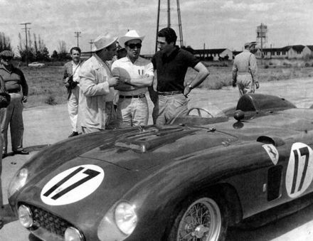 Juan Manuel Fangio i Eugenio Castellotti – Ferrari 860 Monza.