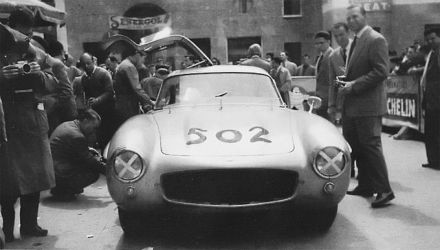 Helmut Busch i Wolfgang Piwco – Mercedes Benz 300 SL.