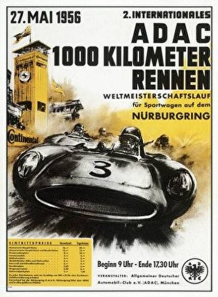 1000km Nurburgring - 1956r