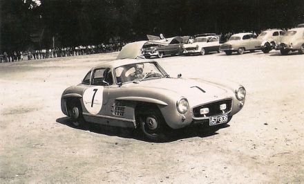 Paul von Metternich-Winneburg i Wittigo von Einsiedel – Mercedes Benz 300SL.