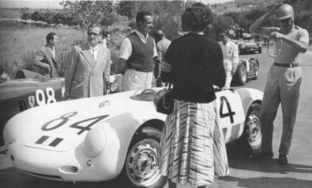 Umberto Maglioli – Porsche 550 A RS 1500.