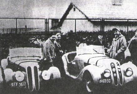 Czesław Murawski i Kołaczkowski – BMW 328.  