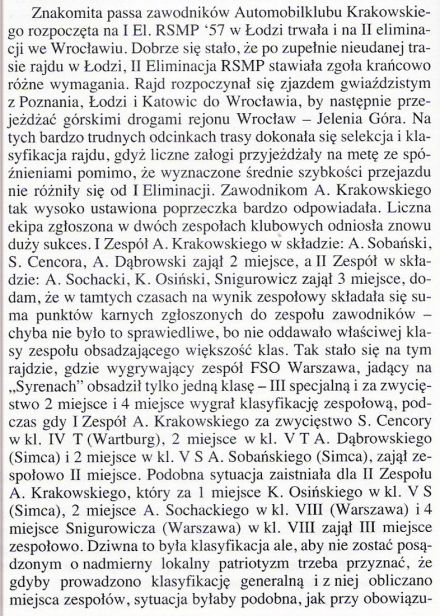Pędzą samochody, mijają lata