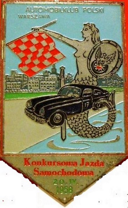 Konkursowa Jazda Samochodowa - 1958r