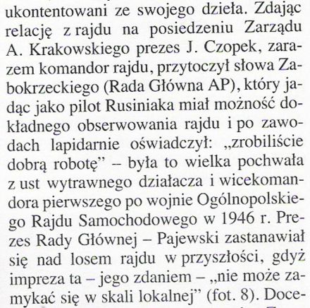 Pędzą samochody, mijają lata