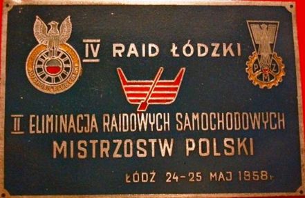 4 Rajd Łodzki - 1958