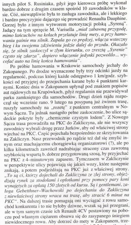 Pedzą samochody, mijają lata