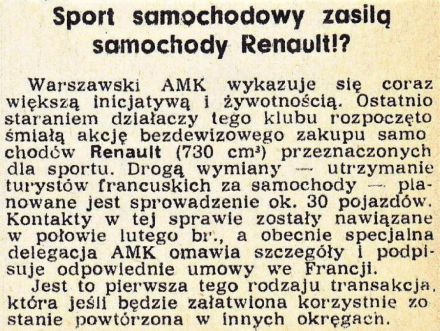 Zapowiedź RSMP - 1958r