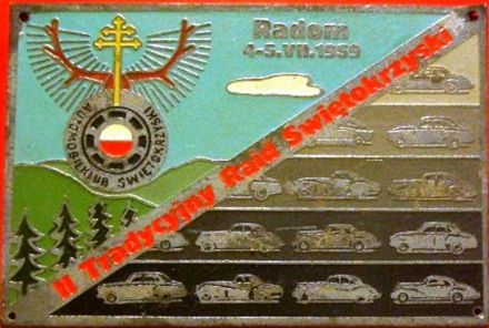 Tradycyjny Rajd Świętokrzyski - 1959r