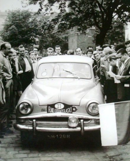 Krzysztof Komornicki – Simca Aronde.