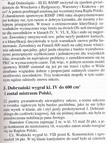 Pędzą samochody, mijają lata – Jerzy Lis