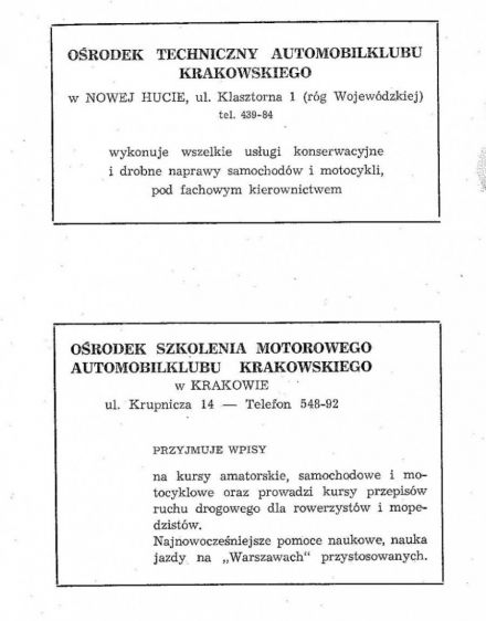Rajd Polski - 1960r