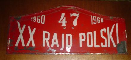 20 Rajd Polski - 1960r