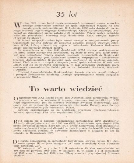 Rajd Polski 1961r