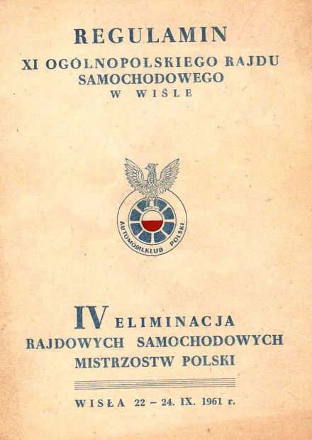 Rajd Wisły - 1961