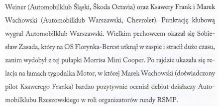 Podkarpacki Rajd Zimowy - 1962r