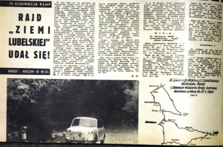 Rajd Ziemi Lubelskiej - 1962r