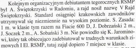 Pędzą samochody, mijają lata – Jerzy Lis