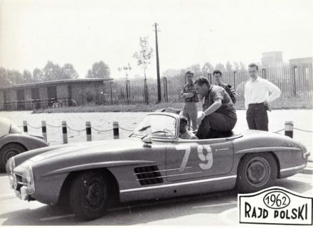 Marek Wachowski i Grzegorz Timoszek – Mercedes Benz 300 SL.