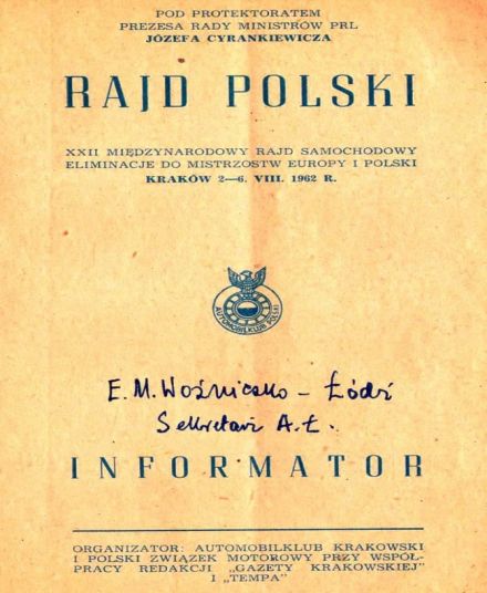 Rajd Polski 1962r