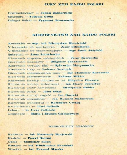 Rajd Polski 1962r