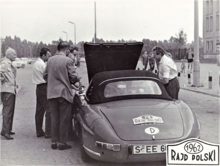 Marek Wachowski i Grzegorz Timoszek – Mercedes Benz 300 SL.