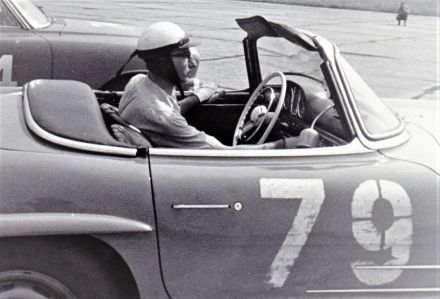 Marek Wachowski i Grzegorz Timoszek – Mercedes Benz 300 SL.