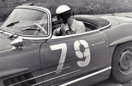 Marek Wachowski i Grzegorz Timoszek – Mercedes Benz 300 SL.