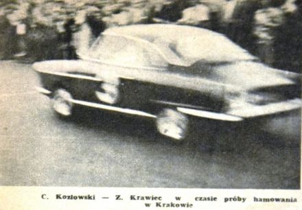 Czesław Kozłowiecki i Zdzisław Krawiec – NSU Prinz Sport coupe 500.