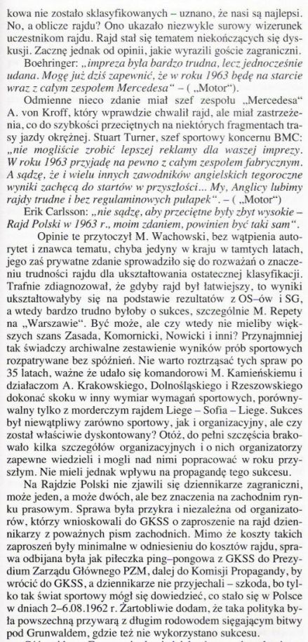 Pędzą samochody, mijają lata – Jerzy Lis