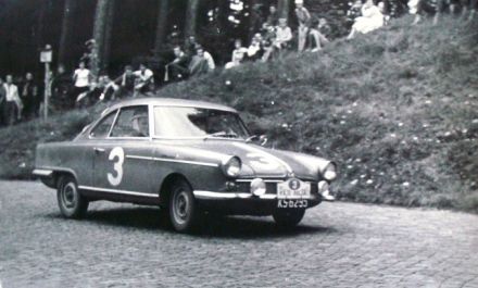 Czesław Kozłowiecki i Zdzisław Krawiec – NSU Prinz Sport coupe 500.