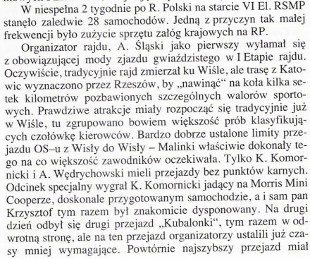 Pędzą samochody, mijają lata – Jerzy Lis