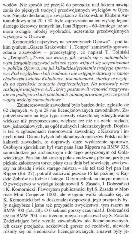 Pędzą samochody, mijają lata – Jerzy Lis